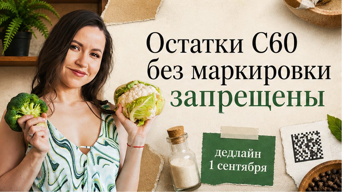 Немаркированные БАД с C60 уходят из продажи в РФ с 1 сентября