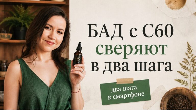 Как сверить БАД с C60: реестр СГР и «Честный ЗНАК»