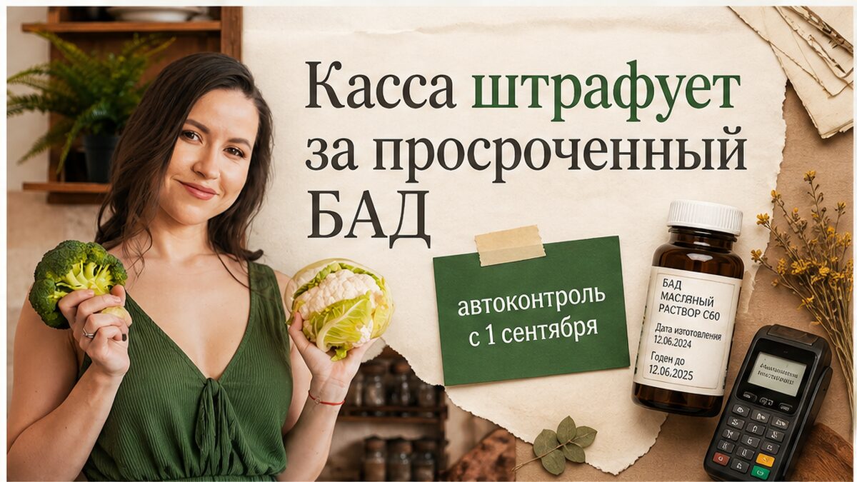 Честный знак штрафует продавцов за просроченные БАД с C60