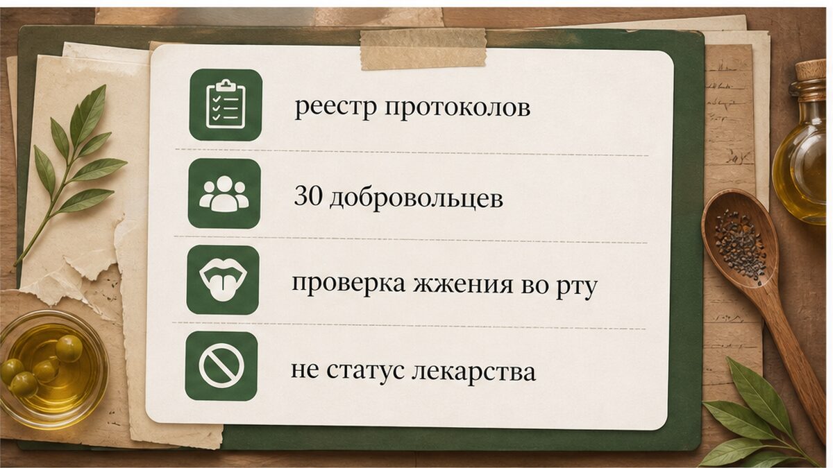 Схема: что записано в протоколе NCT07630571