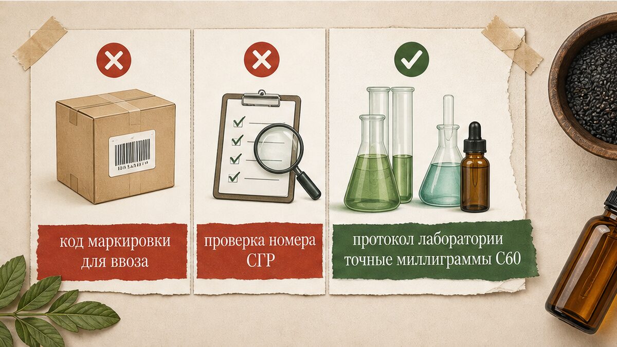 Сравнение трёх контуров контроля: маркировка, СГР и лаборатория