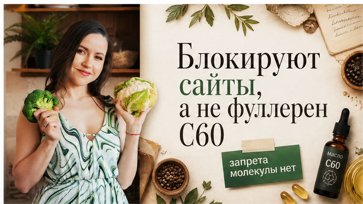 Роспотребнадзор блокирует сайты с БАД, а не фуллерен C60